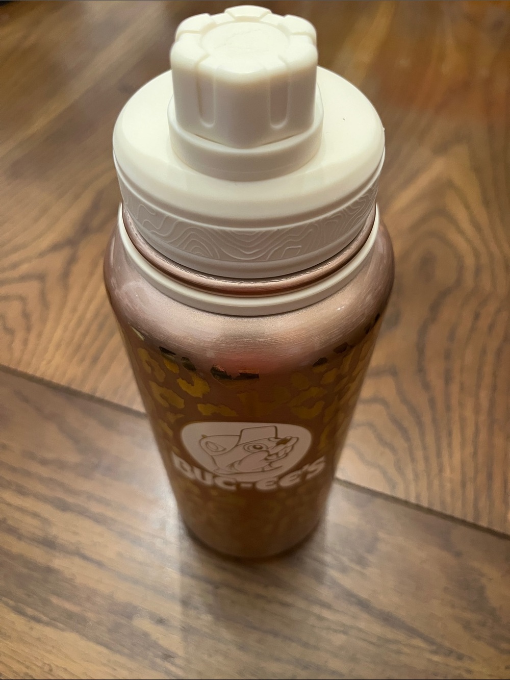 Buc-ee's Gold‎ Leopard 32oz Water Bottle